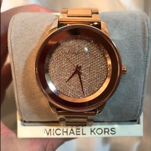 Rose gold Michael Kors Watch